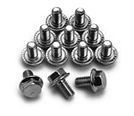 Chrome Attaching Bolts - Set of 12